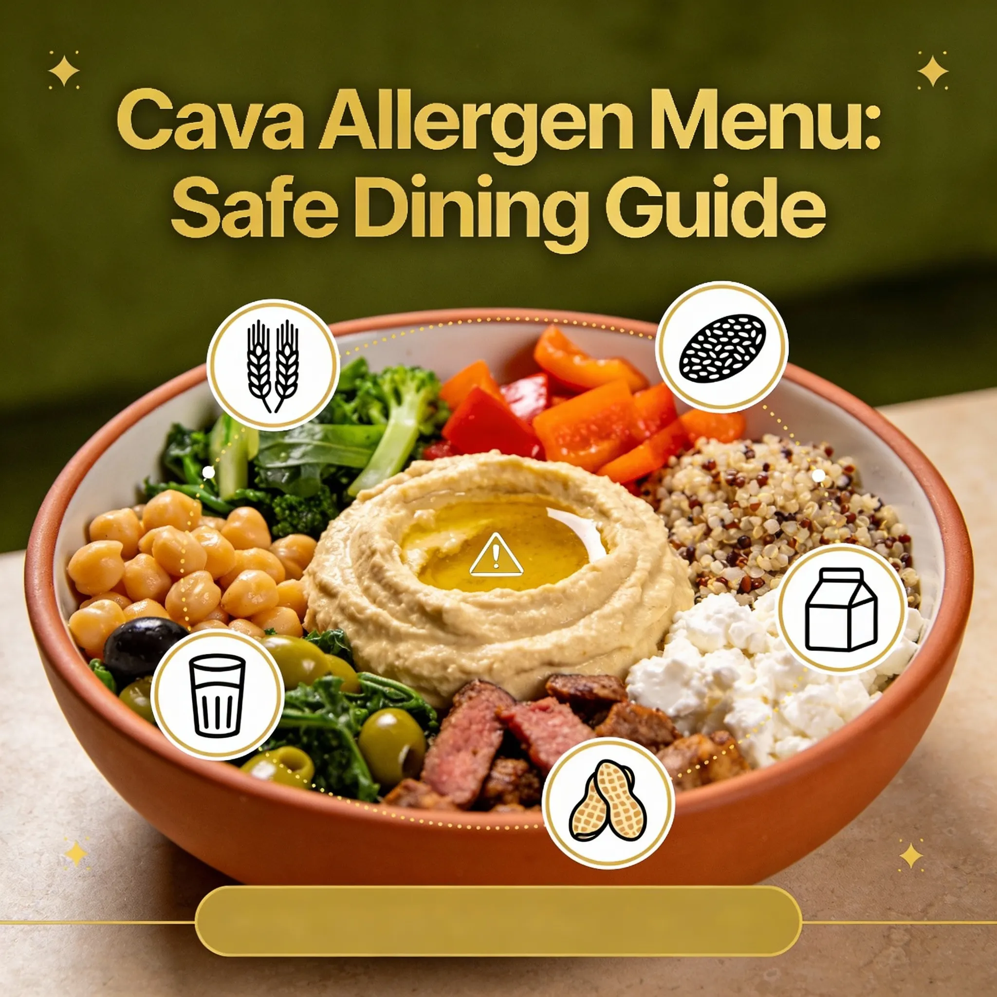 CAVA Allergens Menu