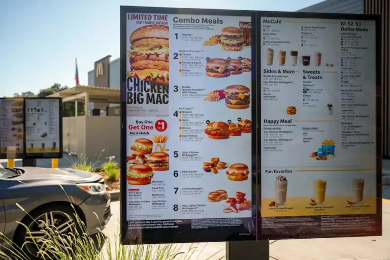 McDonald’s Menu USA Prices 2026 Full Updated Menu