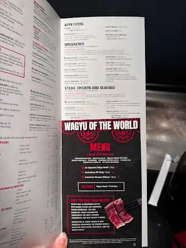 Benihana Menu USA Prices 2026 