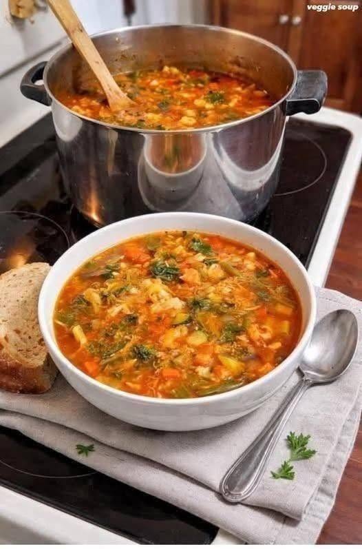 Hearty Chicken & Vegetable Soup