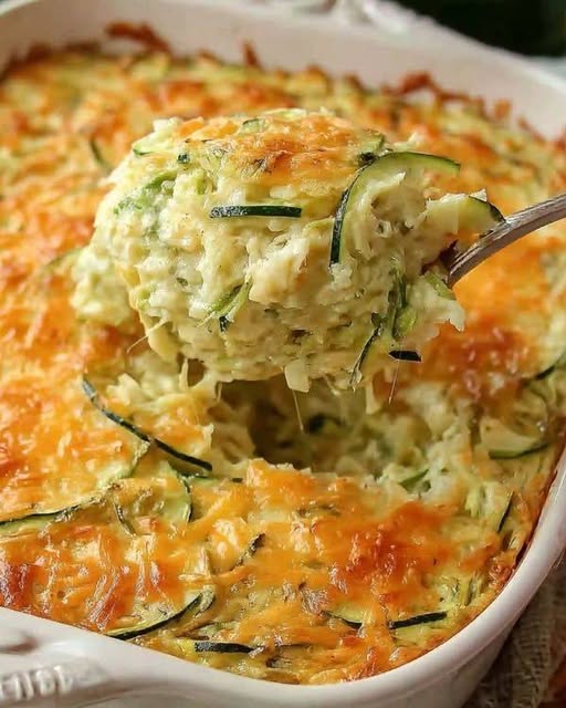 Cheesy Zucchini Casserole