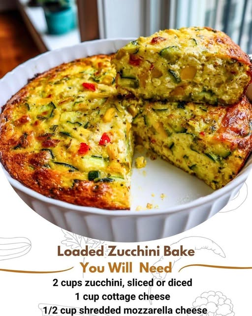 Loaded Zucchini Bake