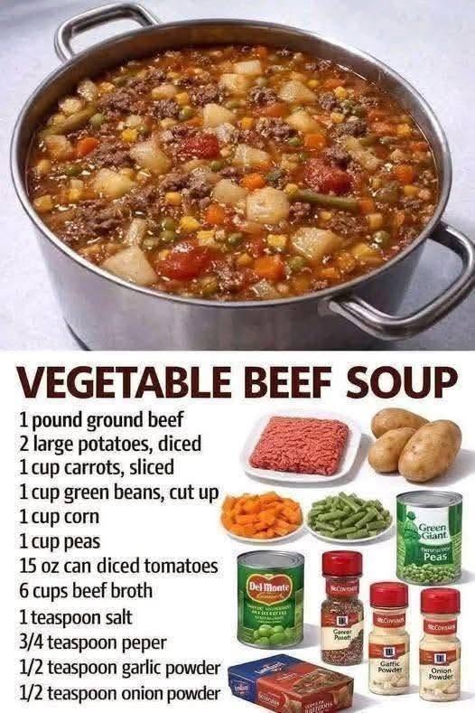 Hearty Vegetable Beef Soup